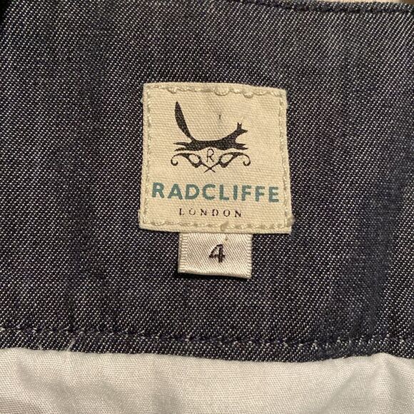 Radcliffe London Denim Chambray Dress Size 4 - Picture 4 of 8